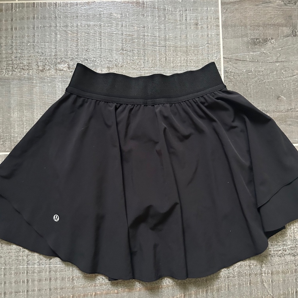 Lululemon Court Rival HR skirt long- black